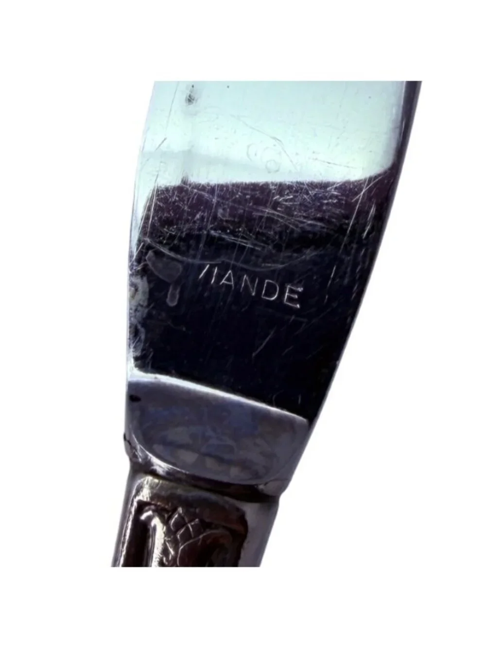 5 Hollow Grille Dinner Knives Her Majesty Silverplate‎ Flatware International